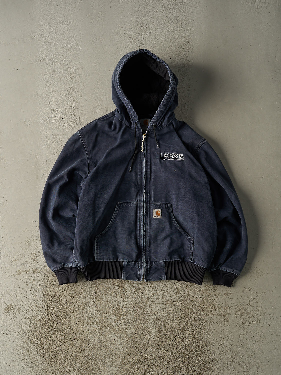 vintage Carhartt active jacket 中綿 USA製 Carhartt Duck Thermal Lined Active Jacket 4XL J131 Black