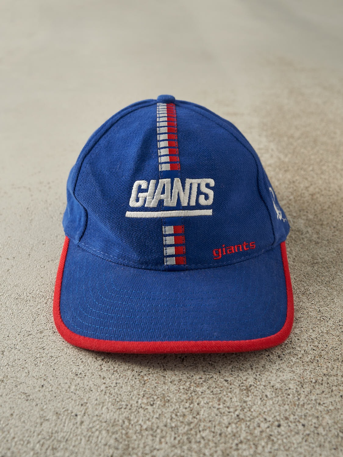 Vintage 90s Blue New York Giants Logo Athletic Embroidered