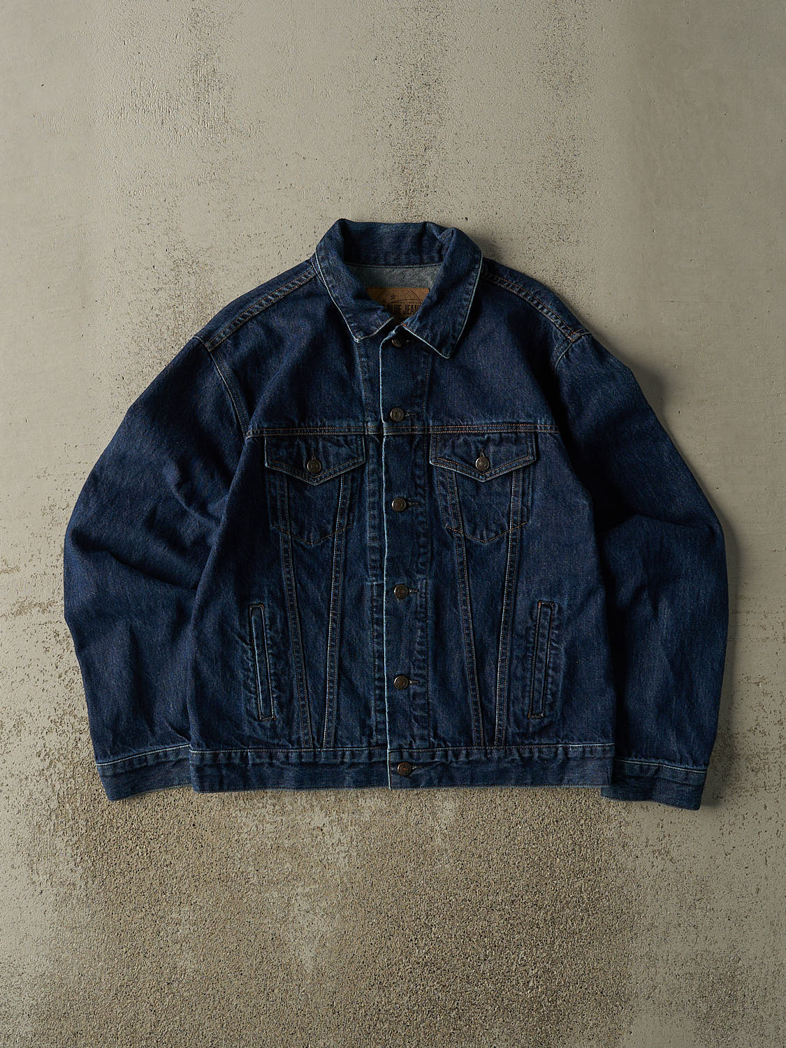 Vintage 90s Dark Wash Gap Jean Jacket (S/M)
