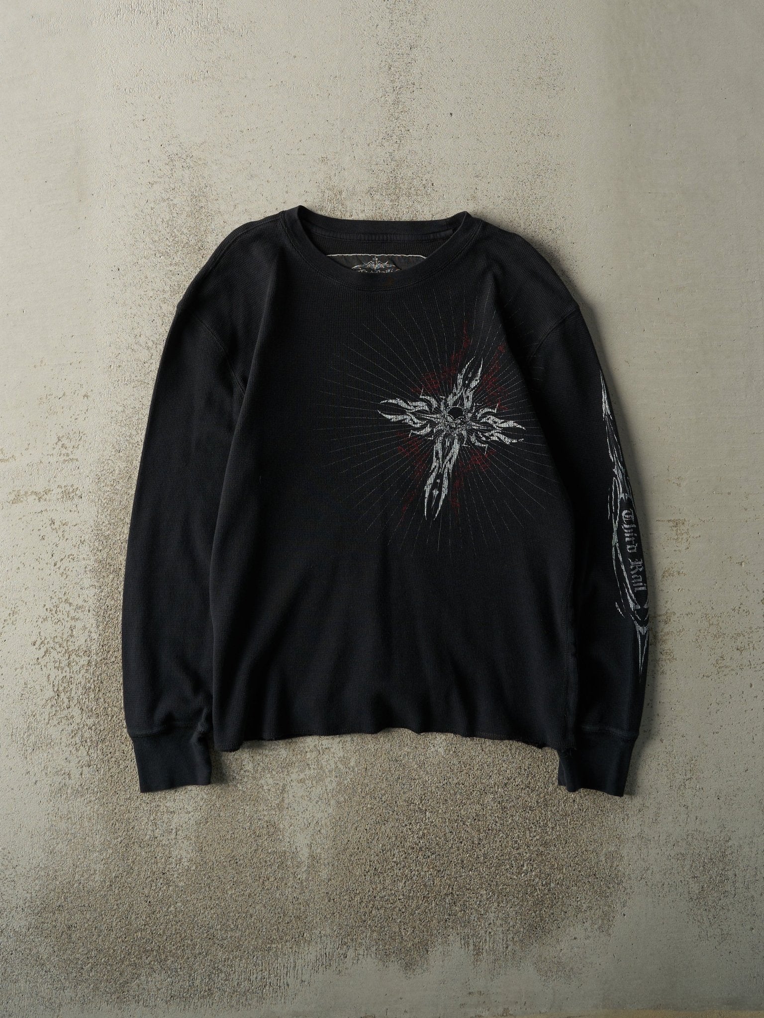 Vintage Y2K Black Third Rail Thermal Long Sleeve (M) – Rebalance
