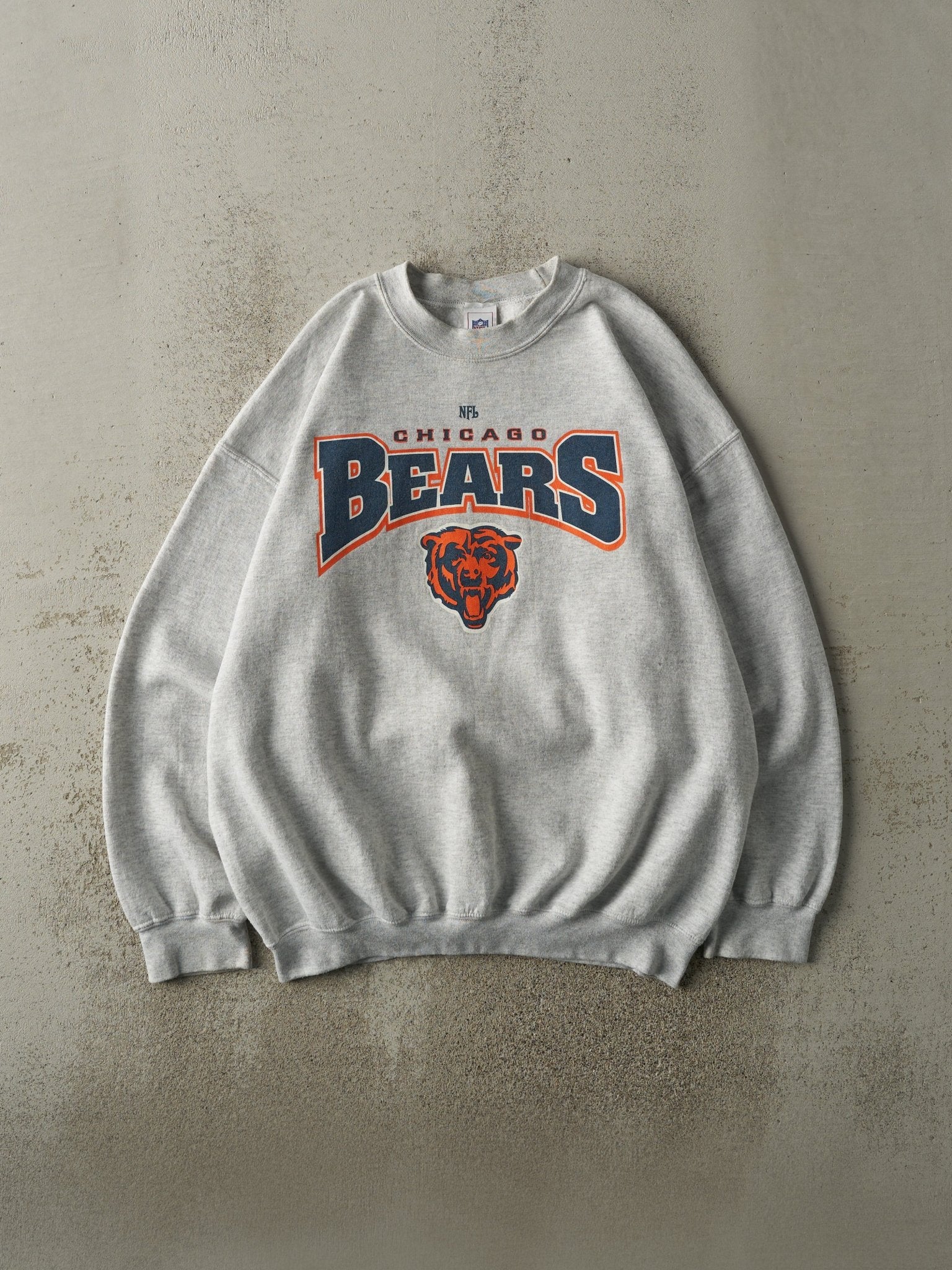 Vintage 90s Heather Grey Chicago Bears Crewneck (L) – Rebalance