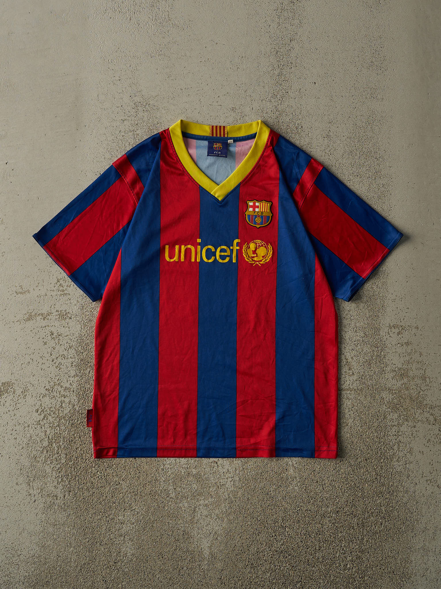 NIKE FCB messi soccer uniform y2k バルセロナ Vintage Y2K Red