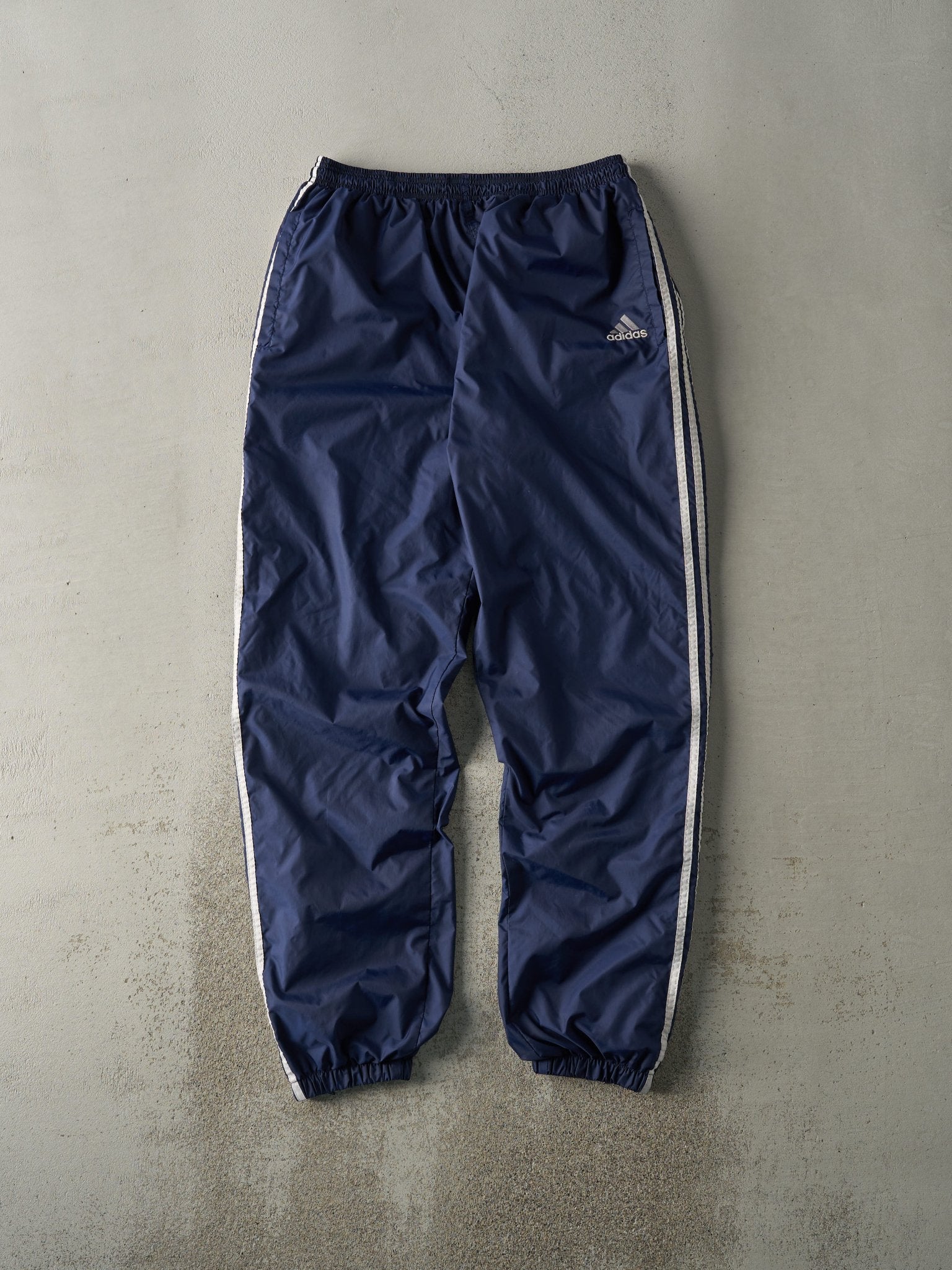 Vintage 90s Navy Blue Adidas Track Pants (32x31.5) – Rebalance Vintage