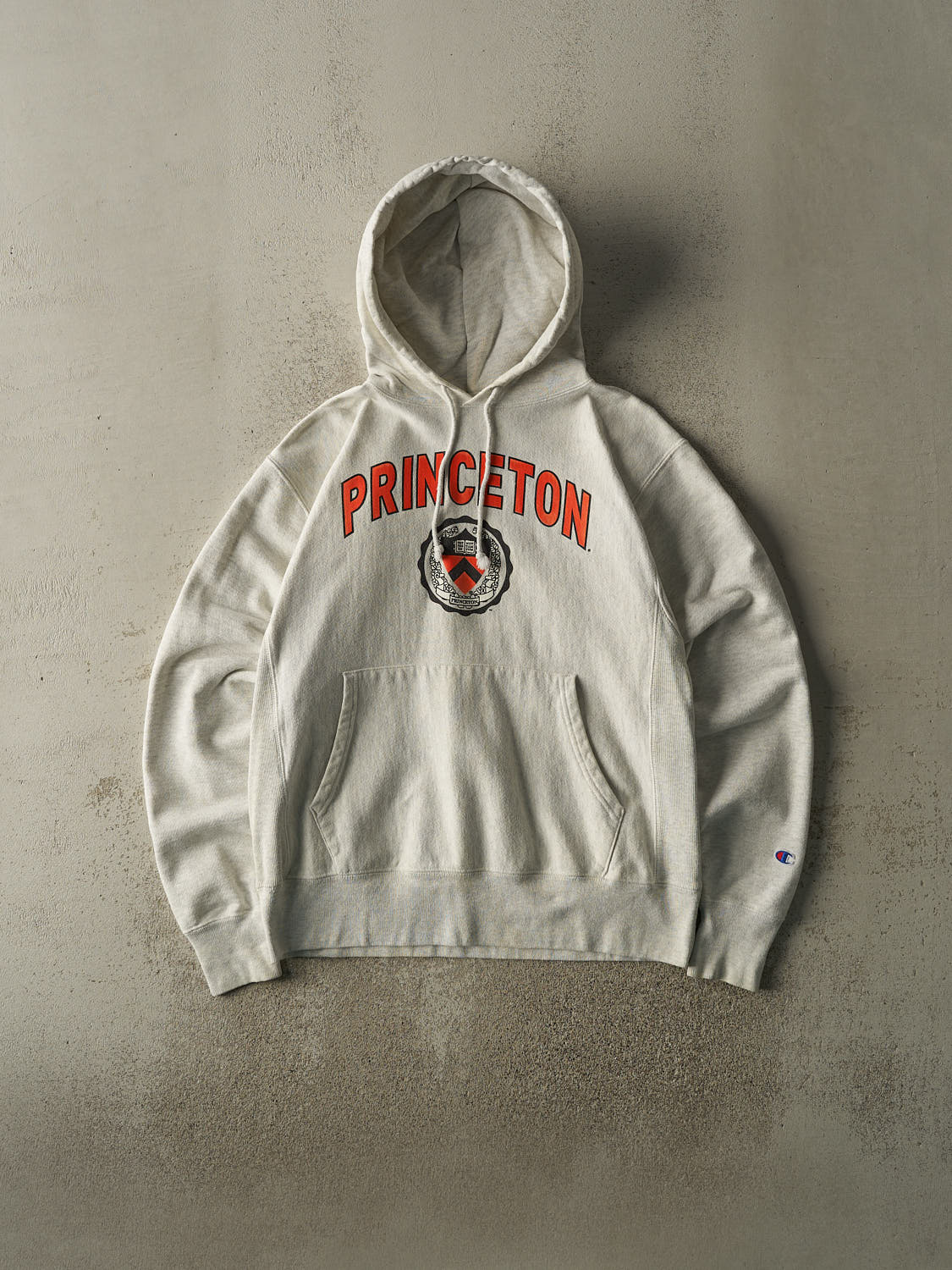 Vintage Y2K Heather Grey Princeton University Champion Reverse