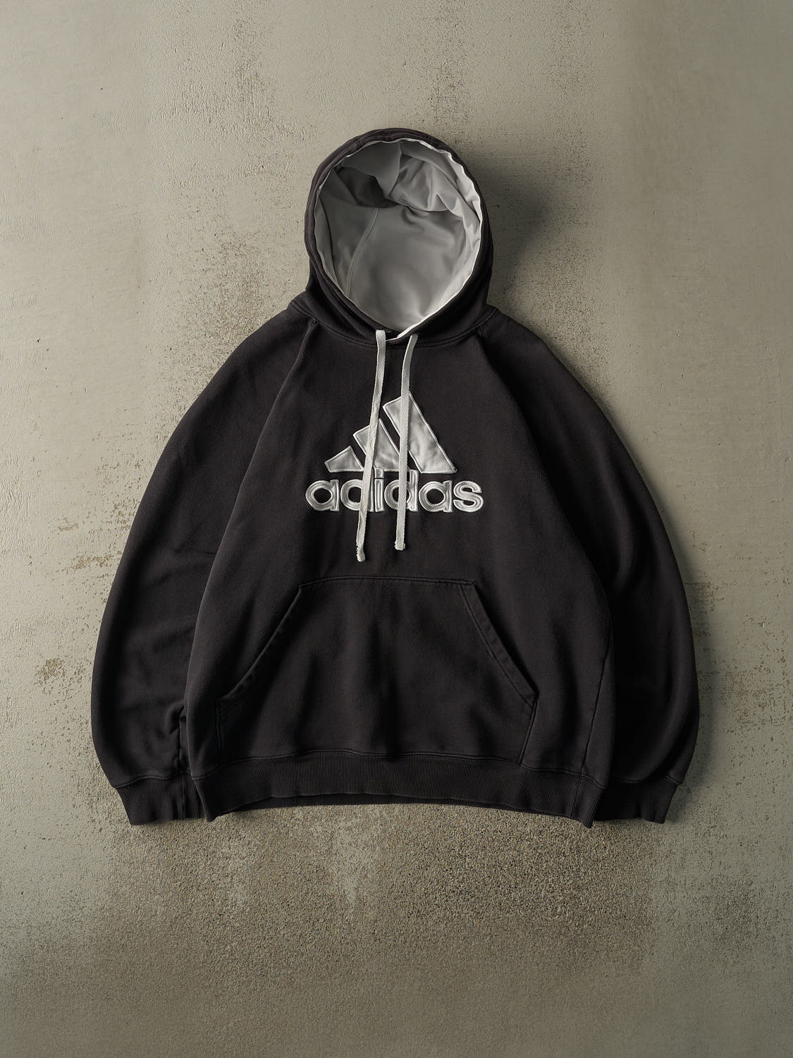 Vintage Adidas Grey And Black Adidas Sweater Adidas 90s Vintage