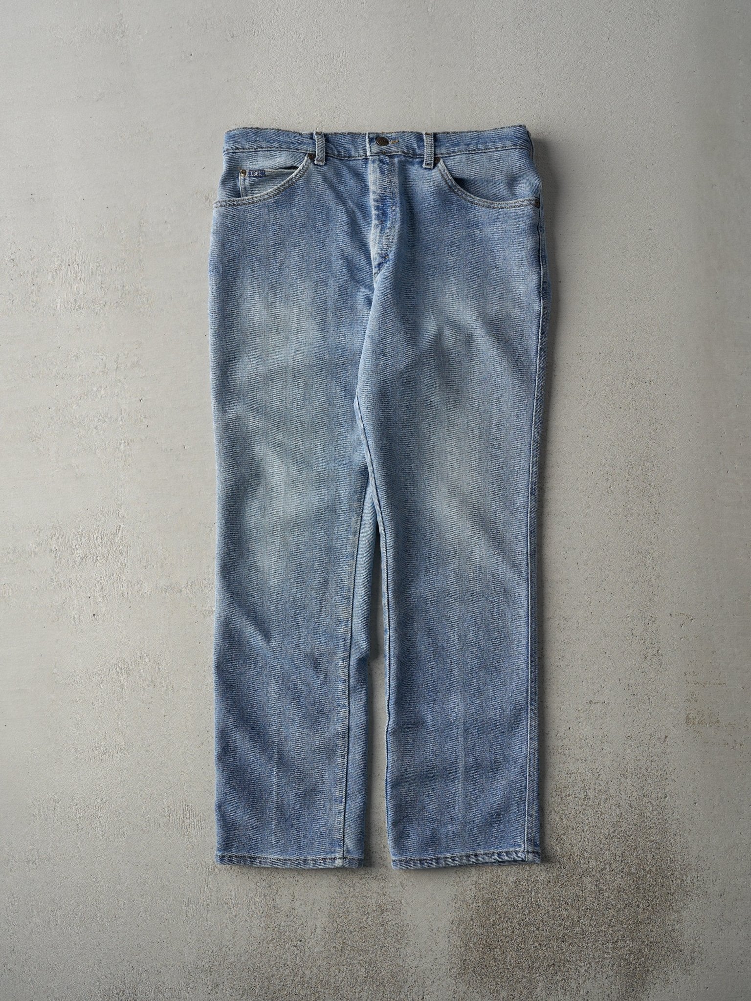 Vintage 80s Light Wash Lee Jeans (34x30) – Rebalance Vintage