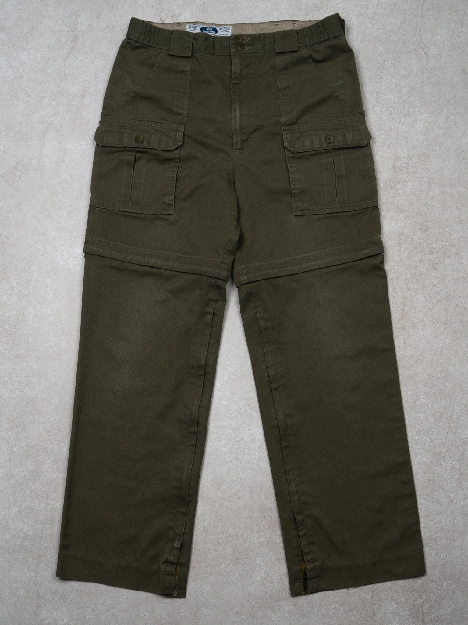 Vintage Tilley Army 2 in 1 Cargo Pants (32 x 28) Rebalance Vintage