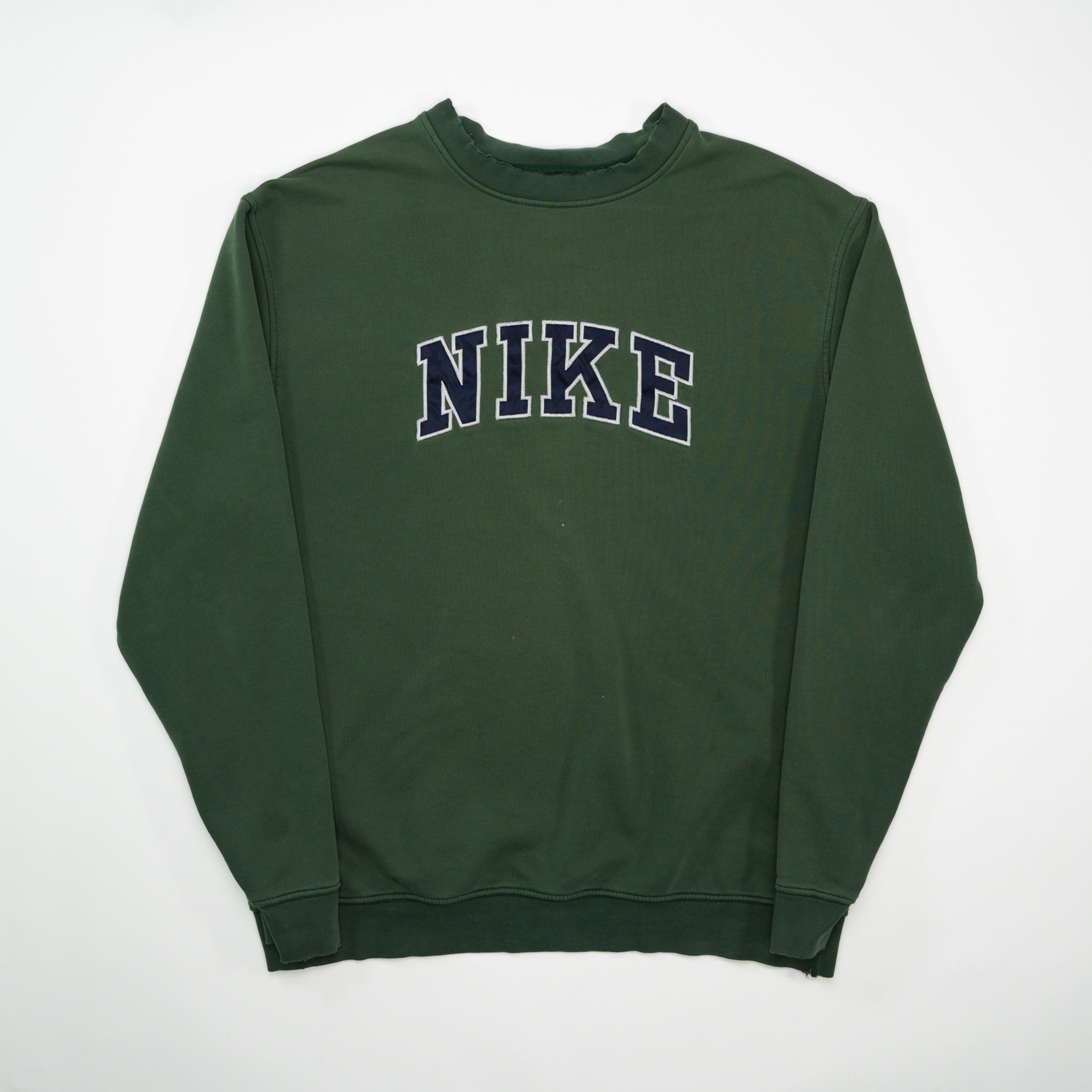 green nike crewneck sweatshirt vintage