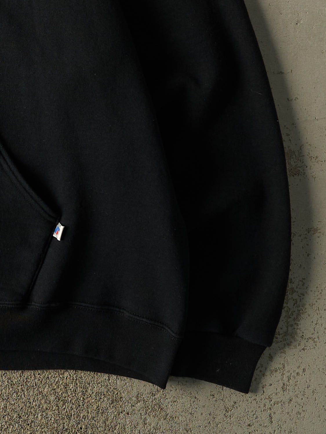 Vintage Y2K Black Russell Athletic Huskie Athletics Hoodie (XL/XXL)