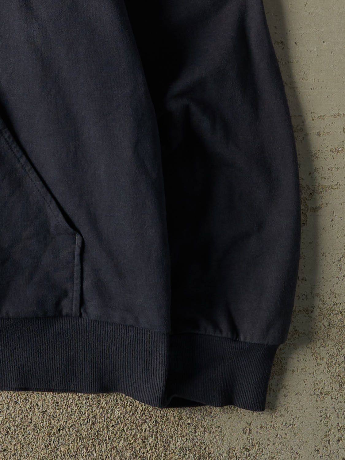 Vintage Y2K Navy Blue Dickies Thermal Lined Zip Up Hoodie (XL/XXL)