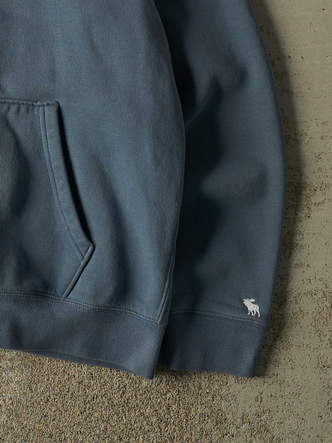 Vintage Y2K Blue Abercrombie & Fitch Zip Up Hoodie (S/M)