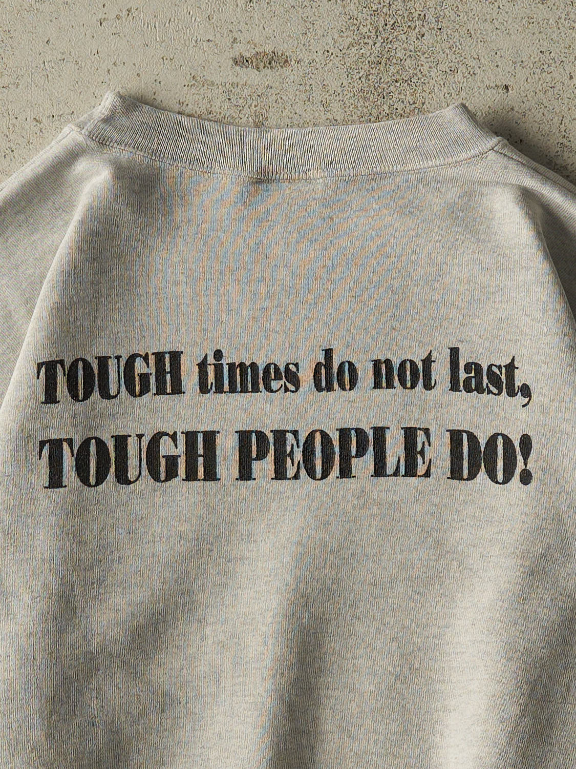 Vintage 90s Grey Snohomish Wrestling Camp Crewneck (M/L)