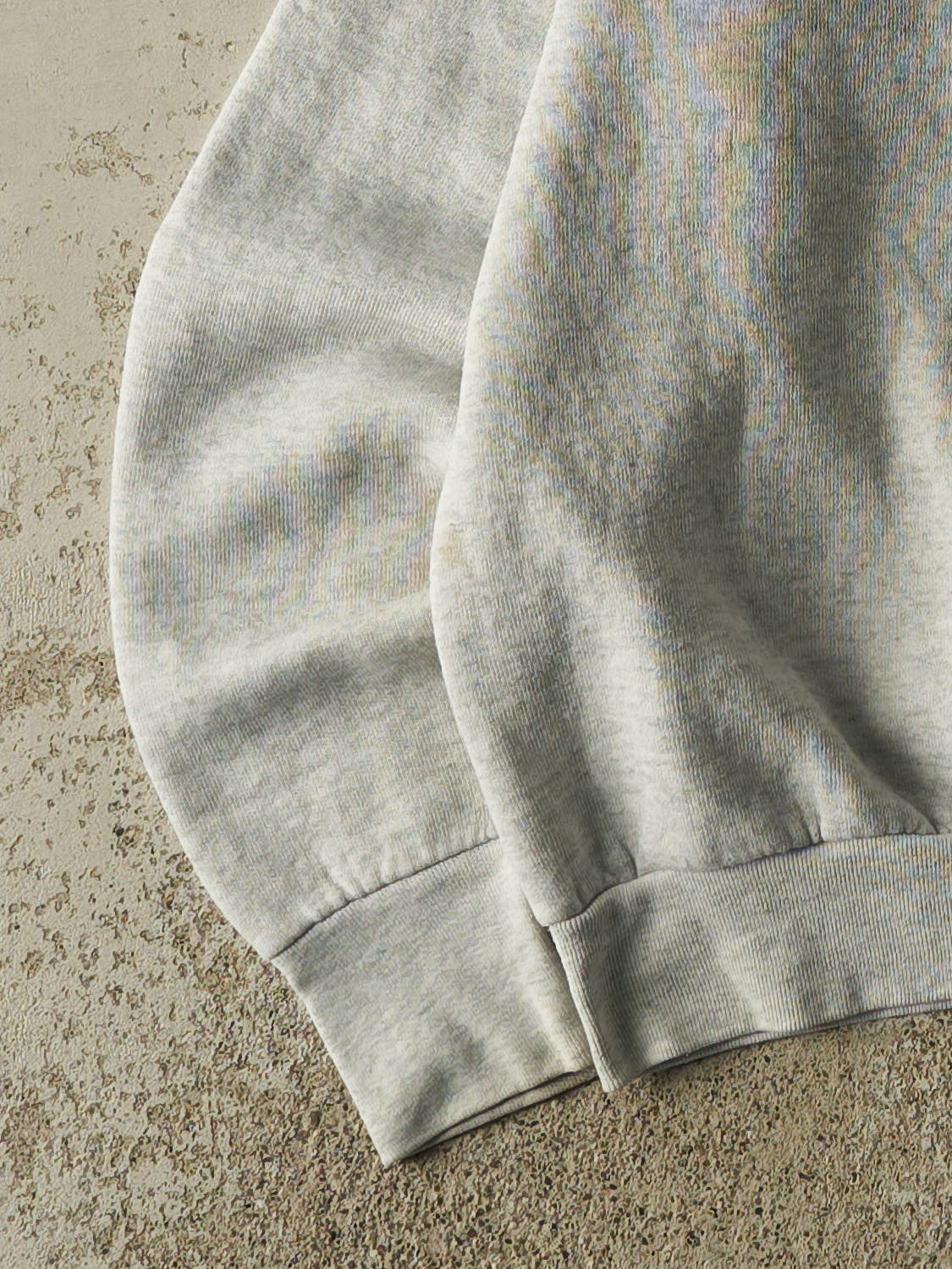 Vintage 80s Heather Grey Blank Crewneck (XS/S)