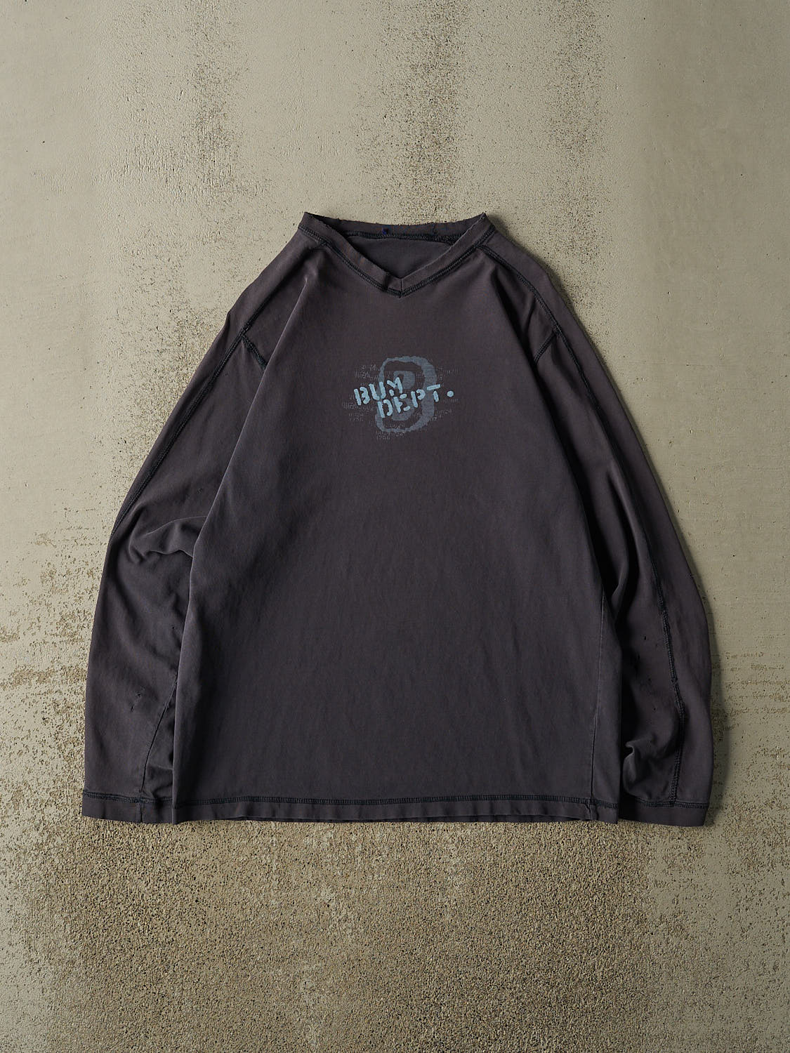 Vintage 90s Navy Blue Bum Equipment Long Sleeve (L)
