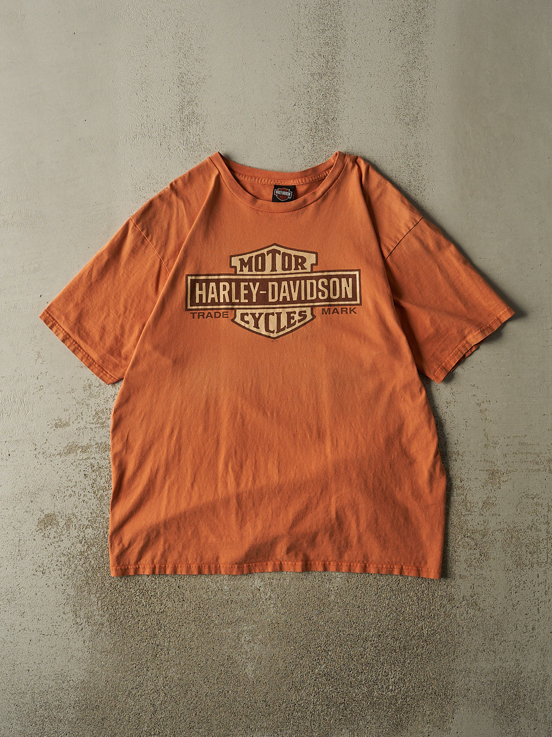 Vintage 07' Orange Harley Davidson Costa Rica Tee (XXL)