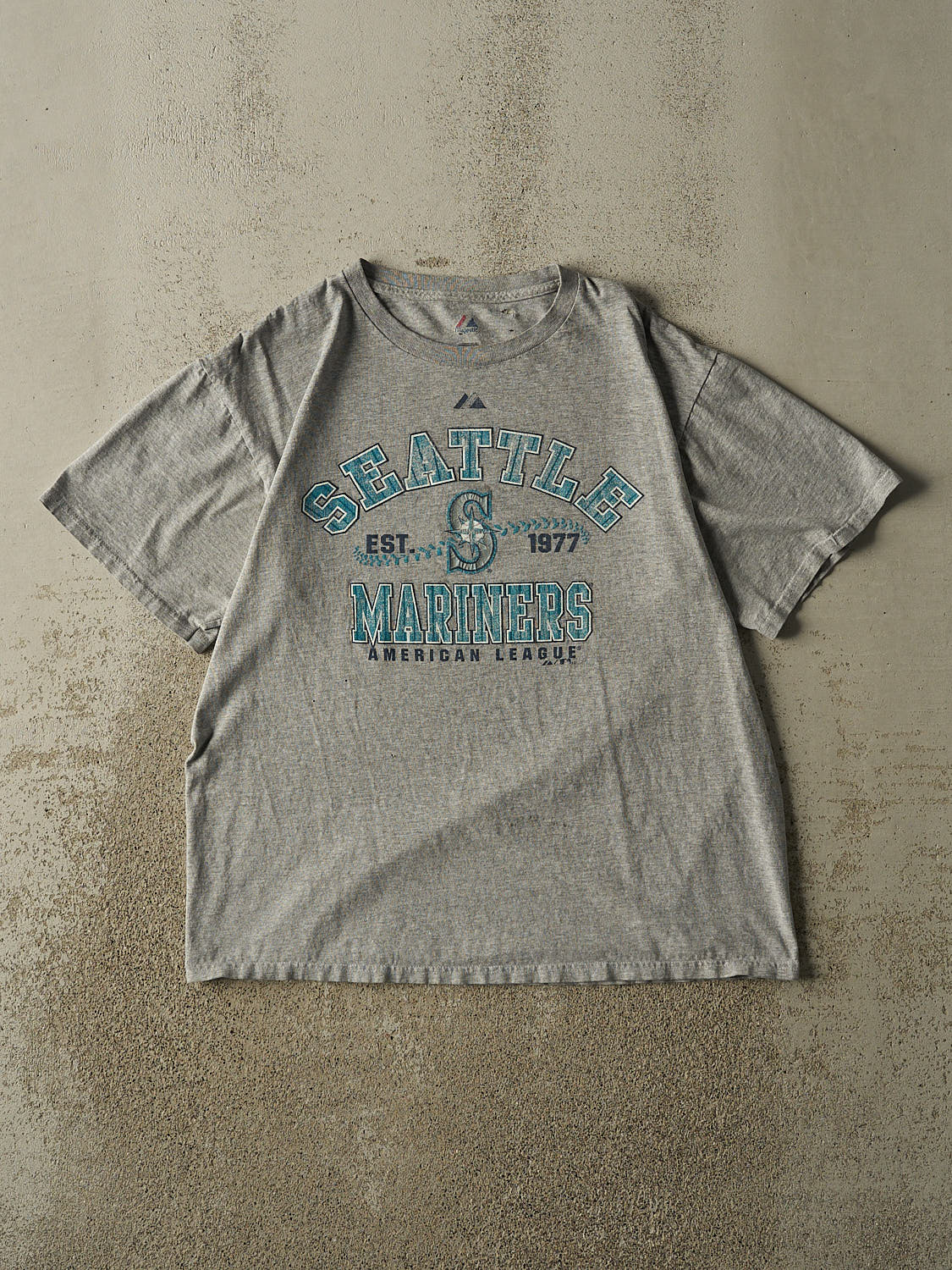 Vintage 11' Grey Seattle Mariners Tee (L)