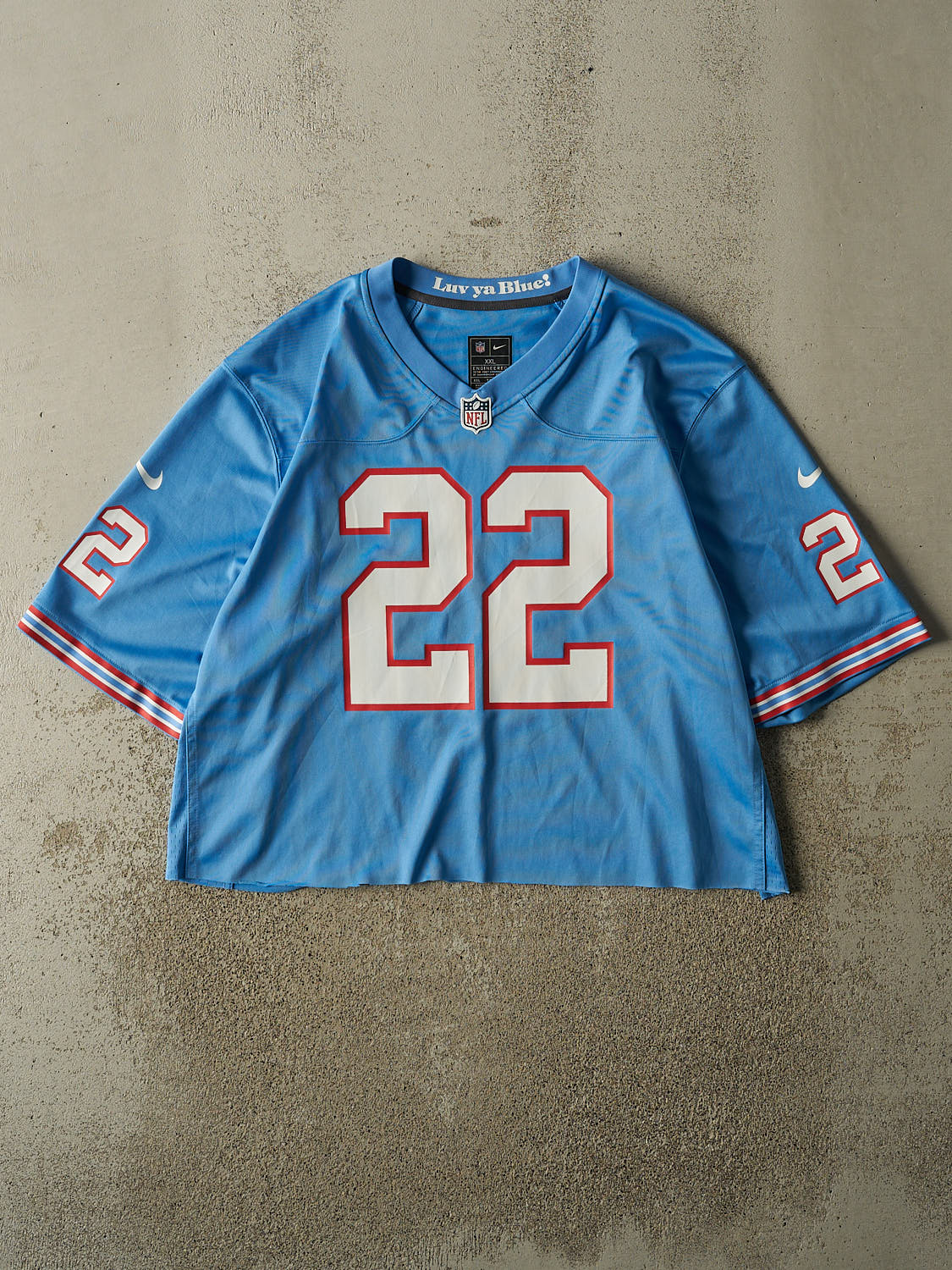 Vintage Y2K Blue Tennessee Titans #22 Henry Football Jersey (L/XL)