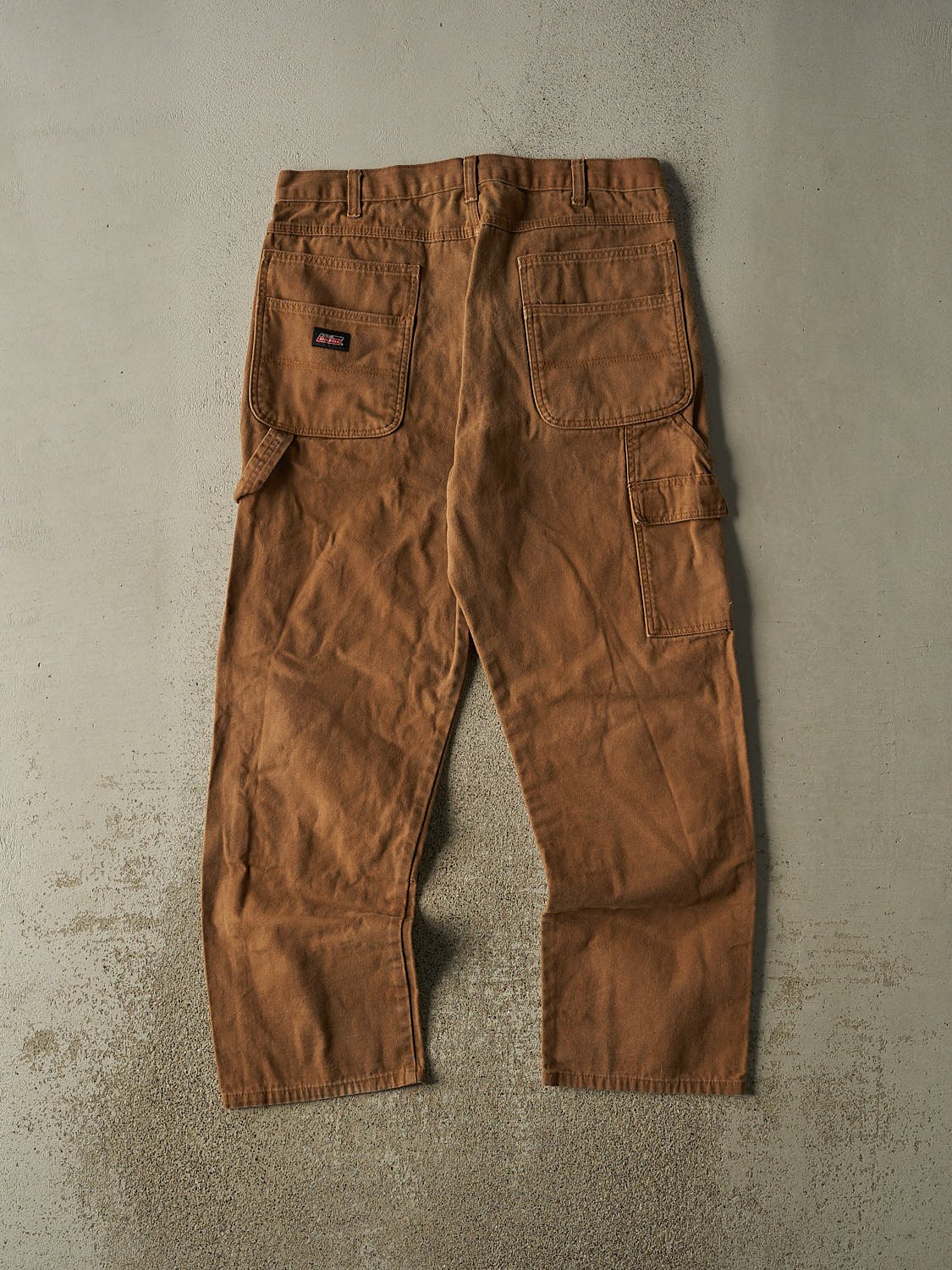 Vintage Y2K Camel Dickies Carpenter Double Knee L Pocket Pants (35x31)