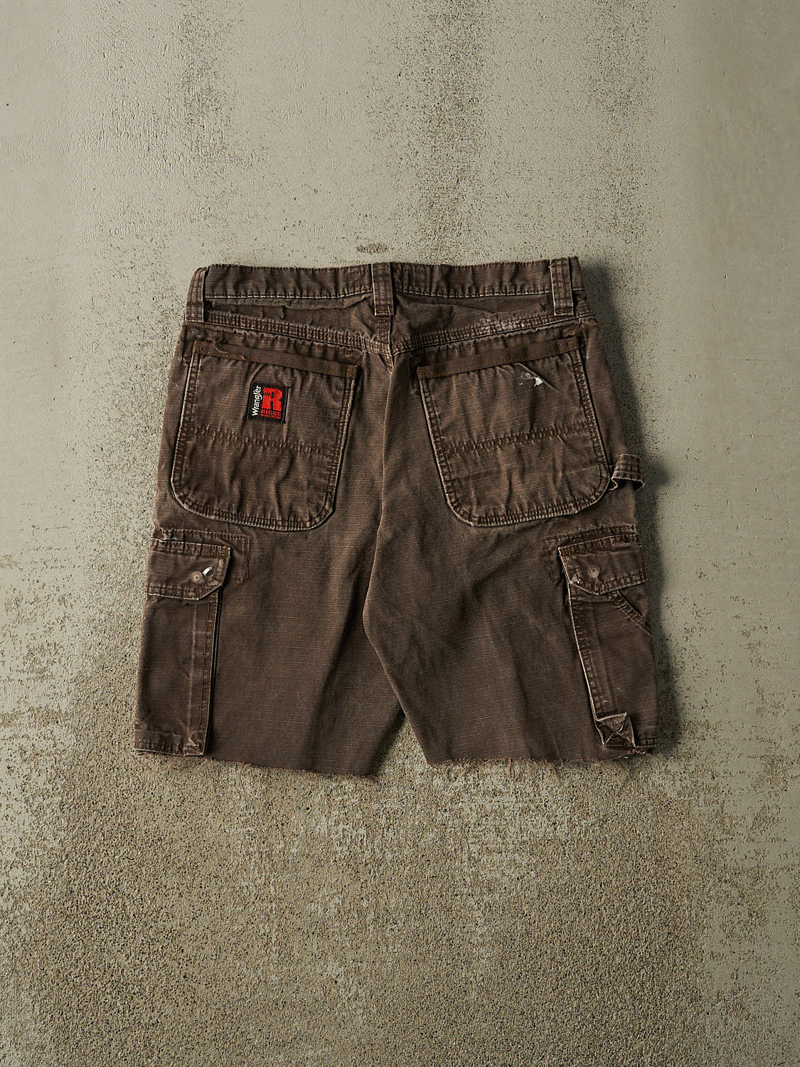 Vintage 90s Brown Wrangler Riggs Carpenter Shorts (31x10)