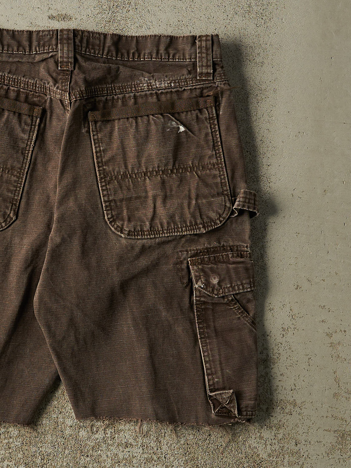 Vintage 90s Brown Wrangler Riggs Carpenter Shorts (31x10)