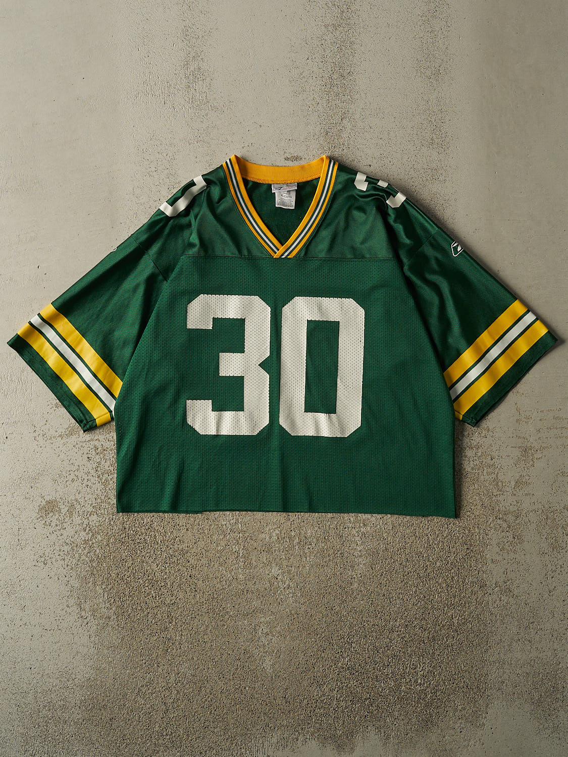 Vintage Y2K Green Green Bay Packers #30 Green Football Jersey (M/L)