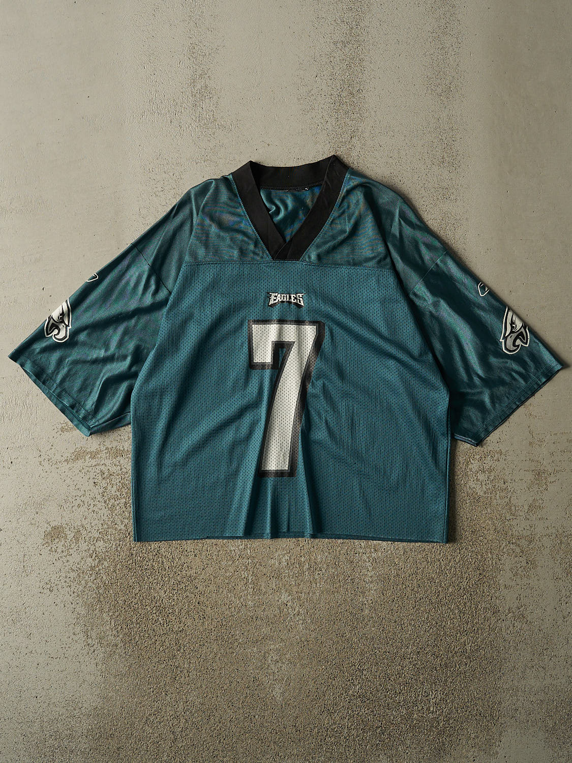 Vintage Y2K Green Philadelphia Eagles #7 Michael Vick Football Jersey (M/L)