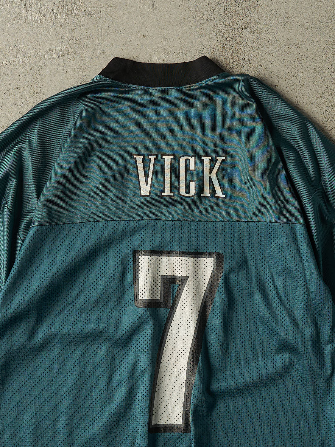 Vintage Y2K Green Philadelphia Eagles #7 Michael Vick Football Jersey (M/L)