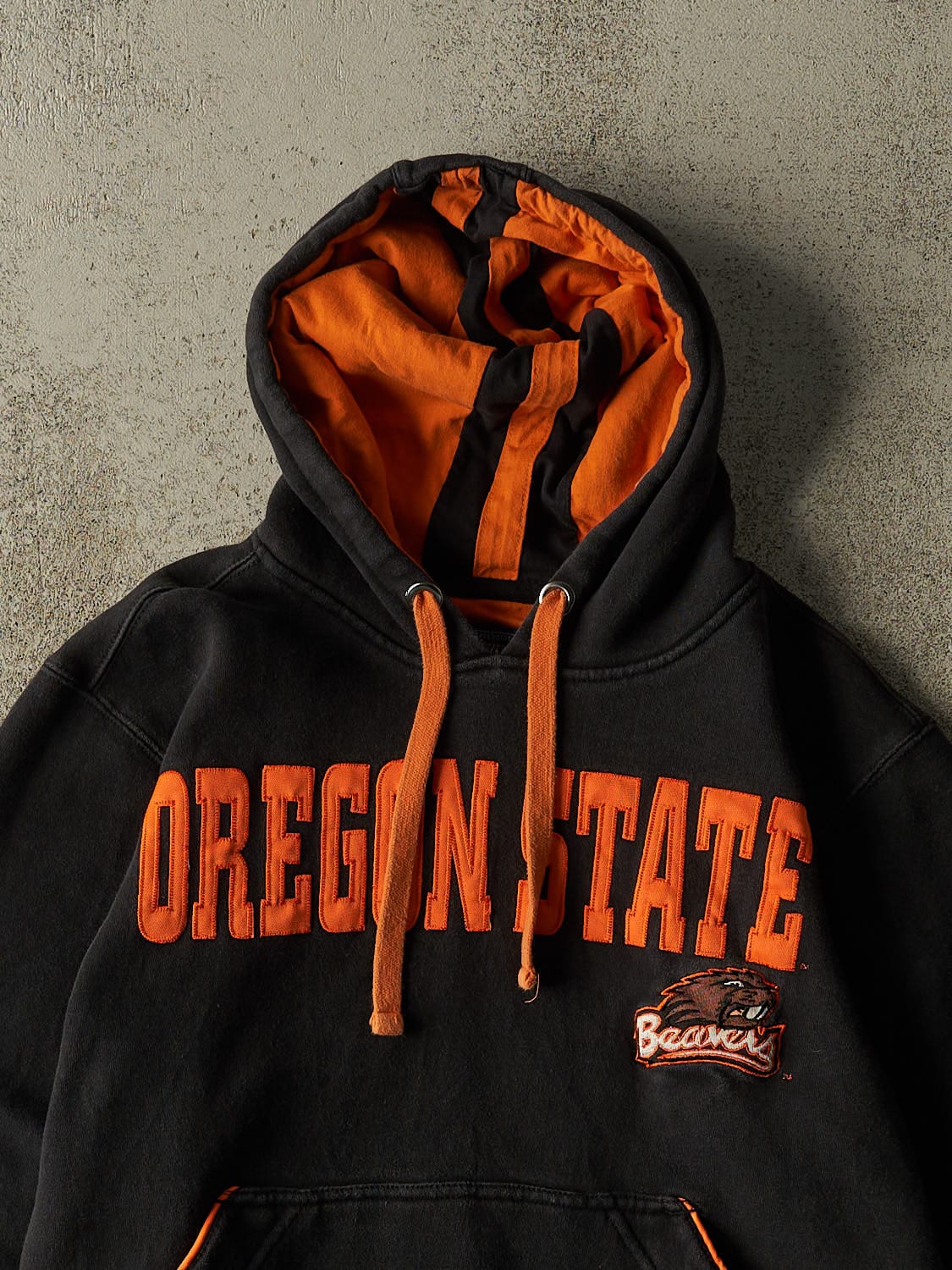 Vintage Y2K Black Oregon State University Hoodie (XS)