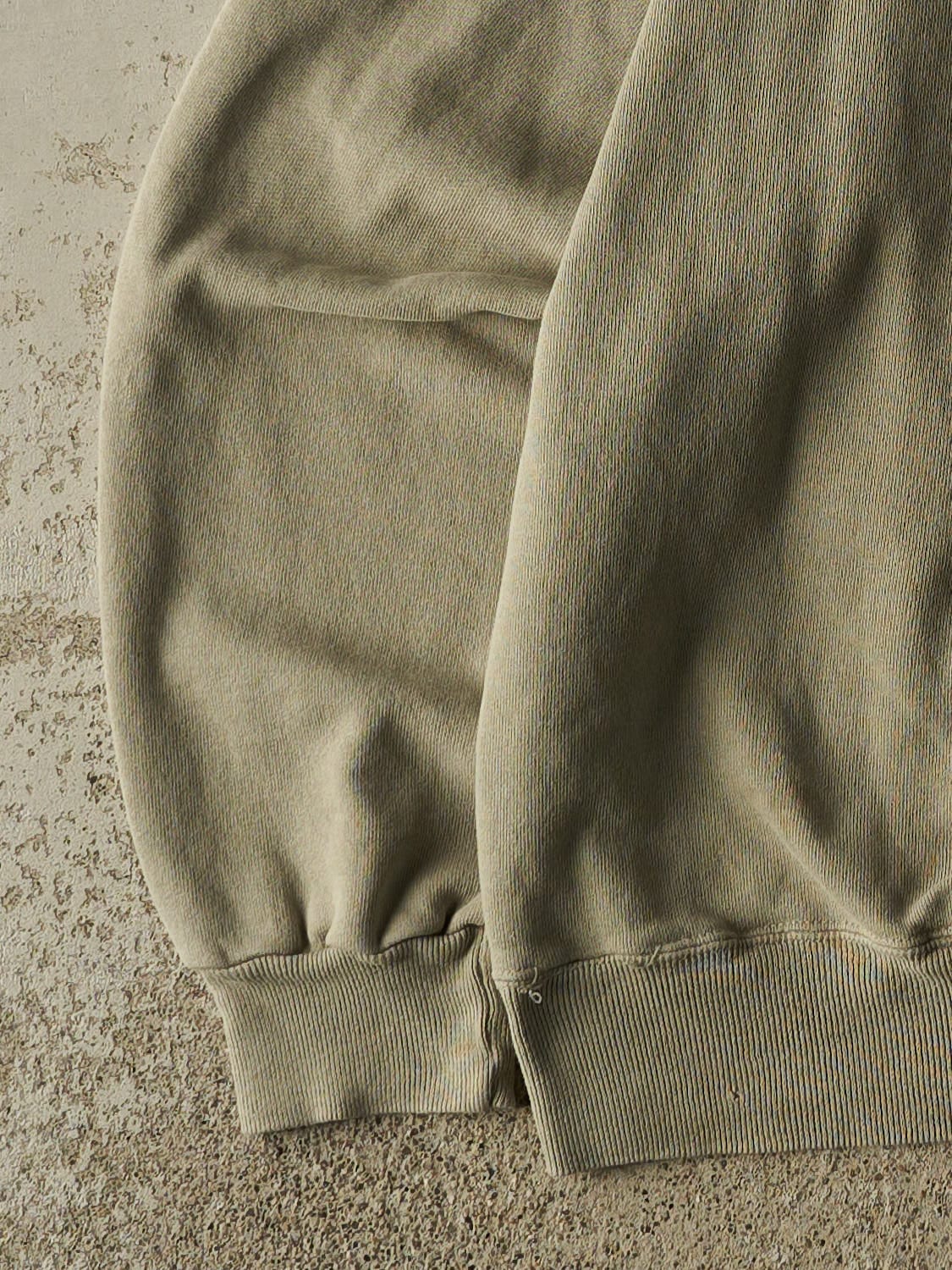 Vintage 90s Beige Champion Embroidered Crewneck (L)