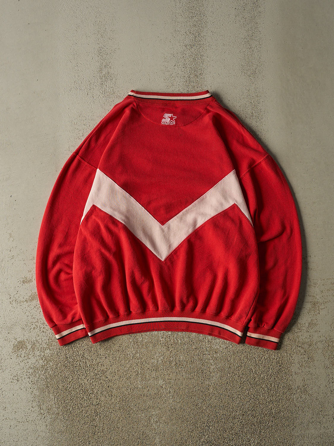 Vintage 90s Red Indiana University Basketball Crewneck (XL)