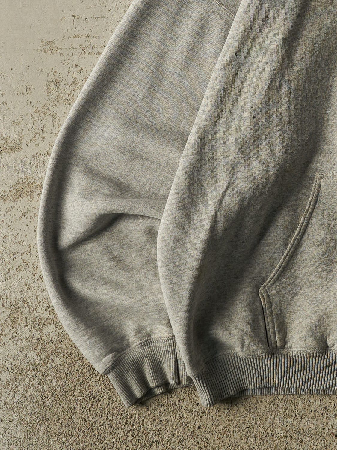Vintage 90s Grey Nike Embroidered Hoodie (XL)