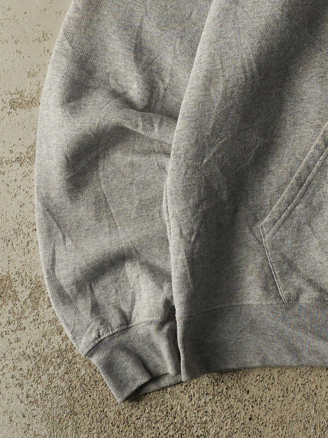 Vintage 90s Grey Reebok Logo Hoodie (XL)