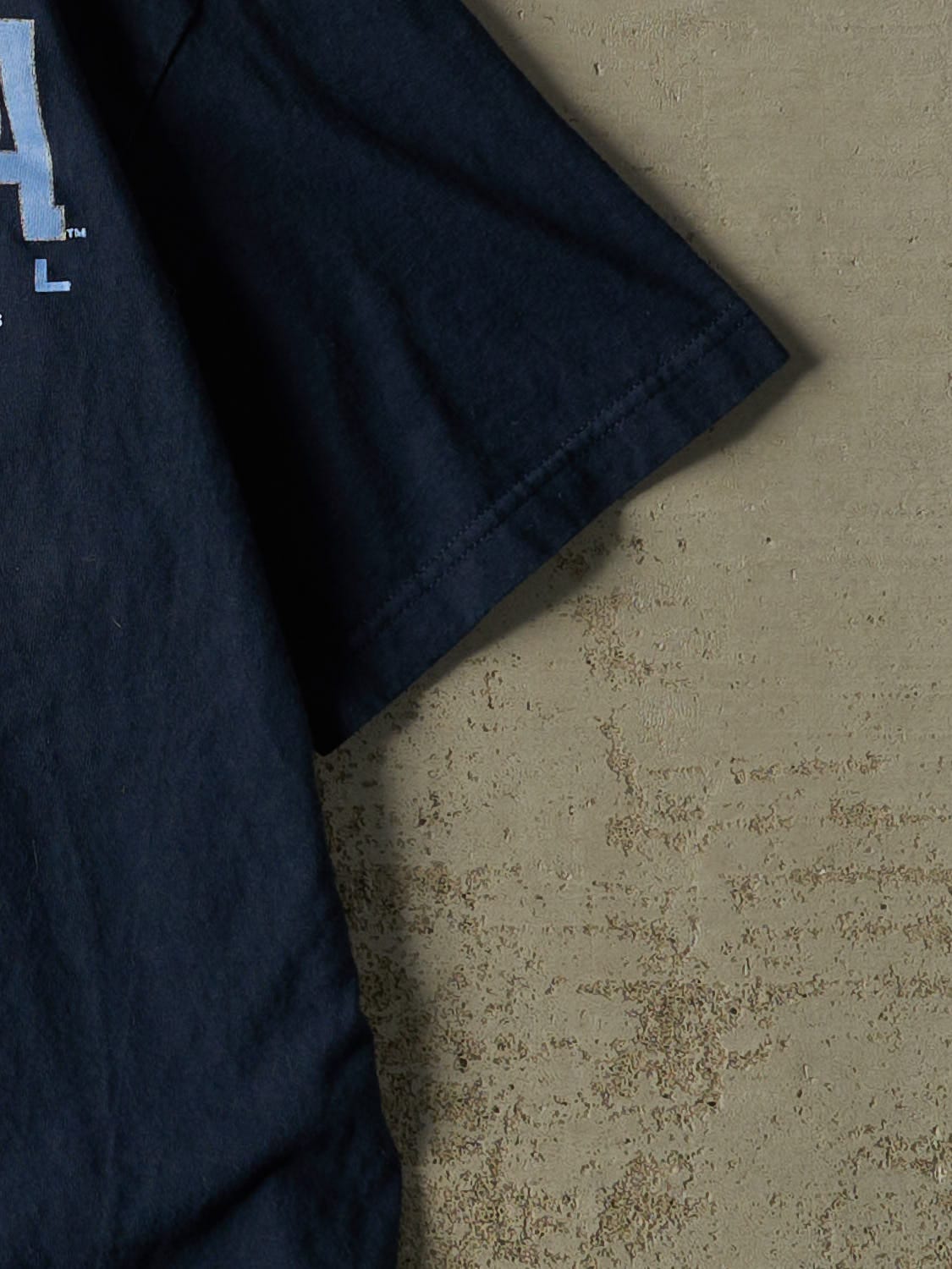 Vintage Y2K Navy Blue University of North Carolina Nike Elite Tee (L/XL)