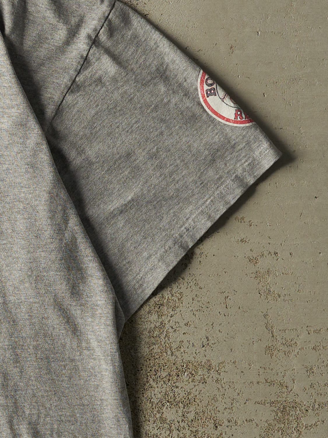 Vintage Y2K Grey Boston Red Sox Nike Tee (XL)