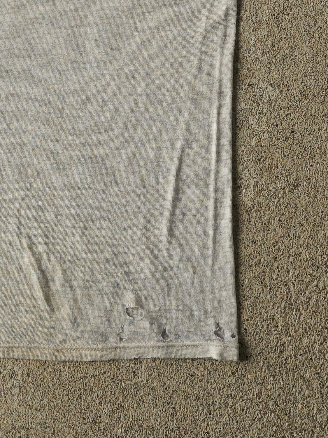 Vintage 93' Heather Grey Nike Bloomsday Running Art Tee (L)