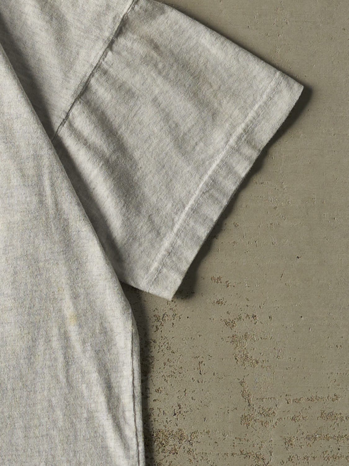 Vintage 90s Heather Grey University of Regina Luther Single Stitch Tee (L/XL)