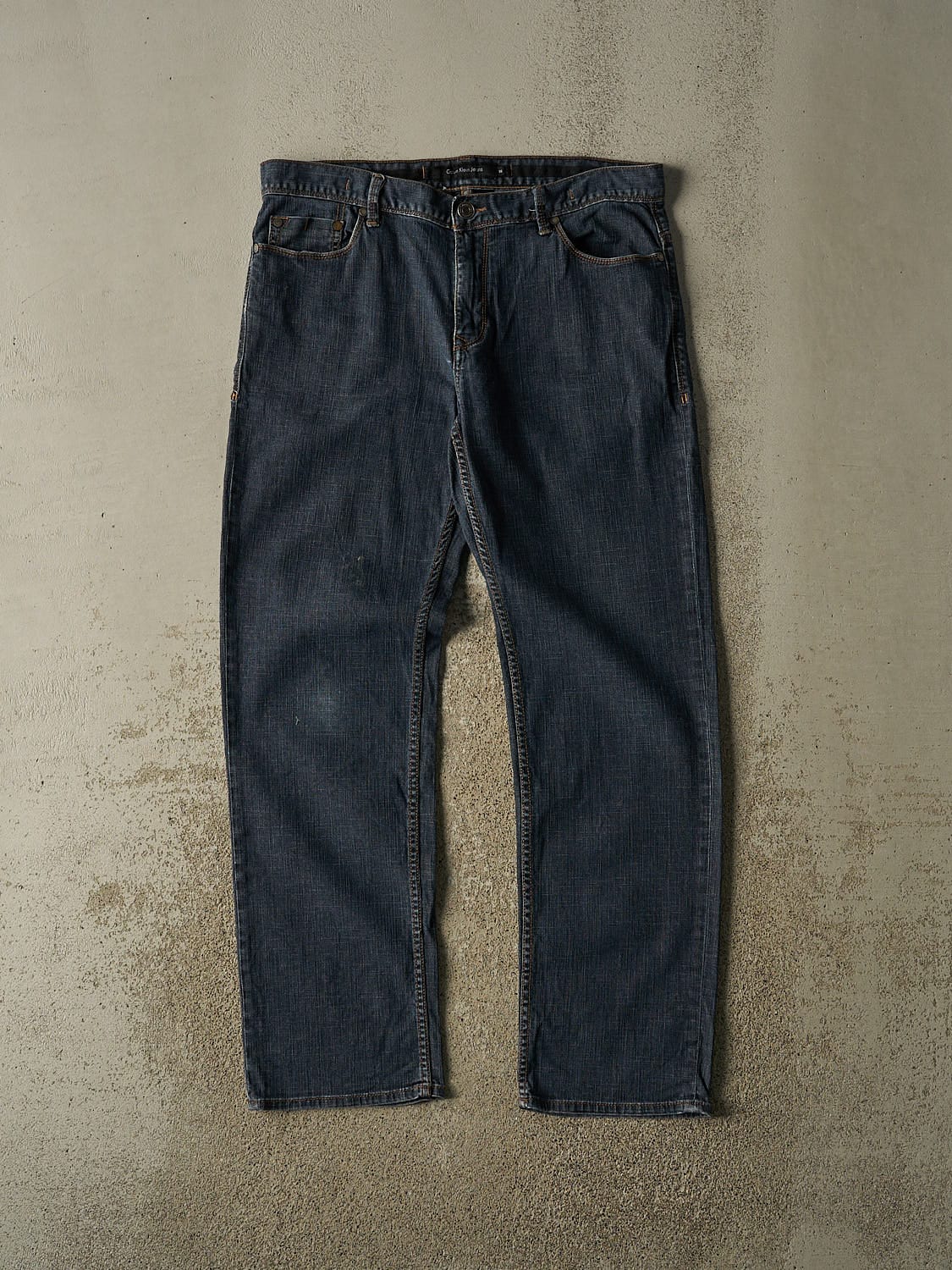 Vintage Y2K Dark Wash Calvin Klein Jeans (35x31.5)