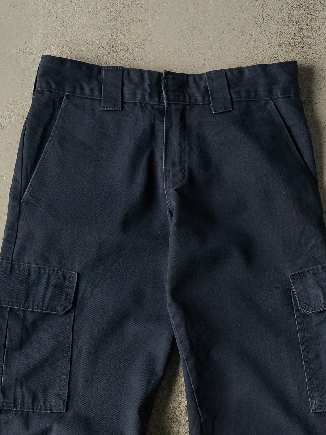 Vintage Y2K Navy Blue Dickies Cargo Work Pants (30x29)
