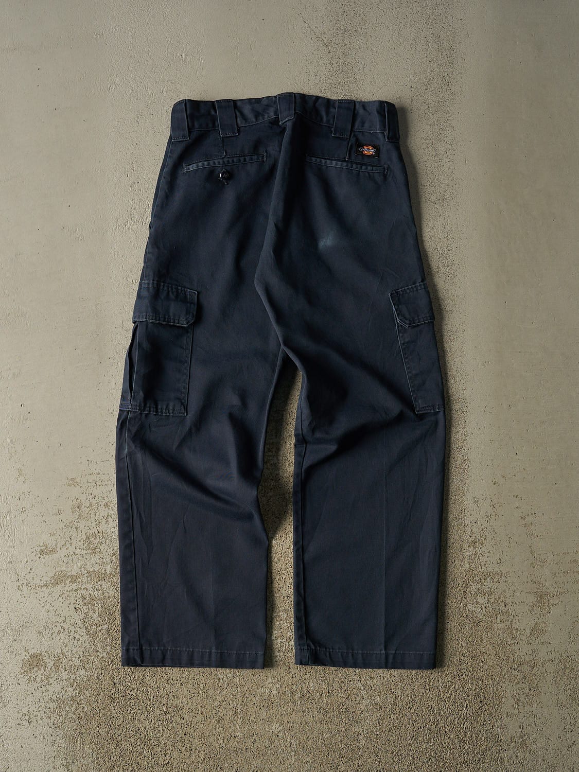 Vintage Y2K Navy Blue Dickies Cargo Work Pants (30x29)