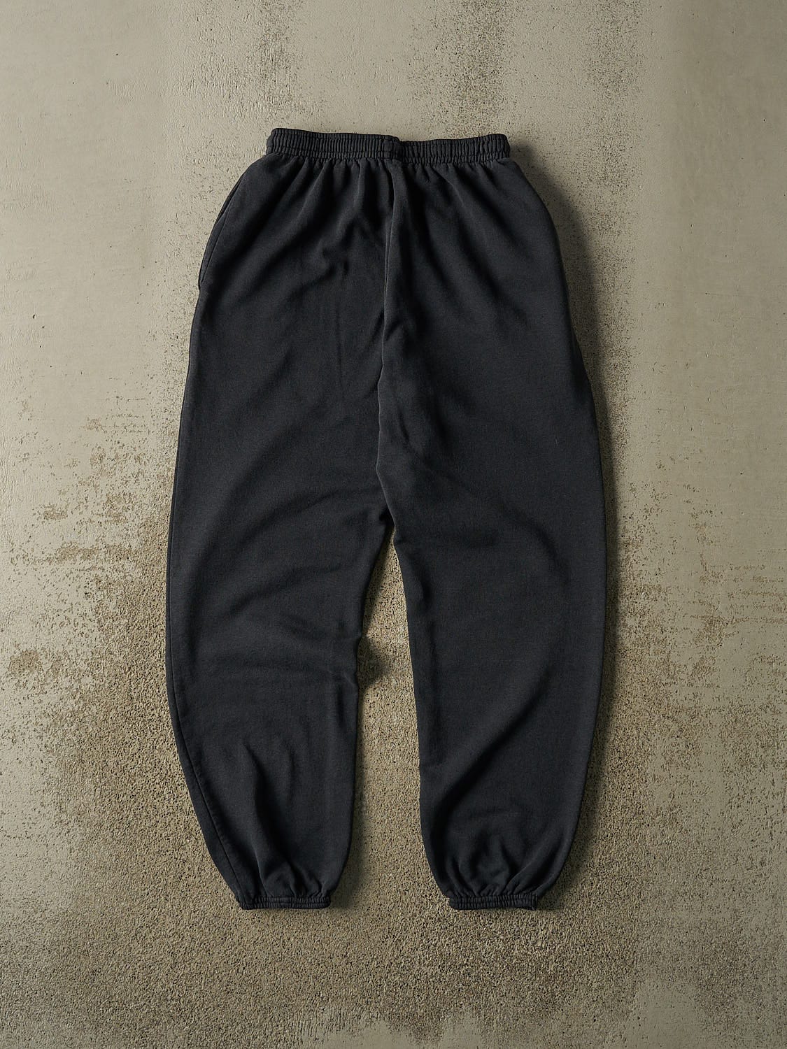 Vintage 90s Faded Black Adidas Embroidered Sweatpants (24x28)