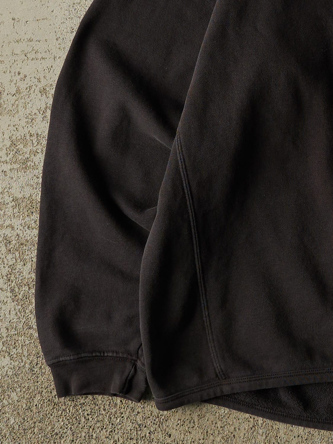 Vintage 90s Faded Black Russell Athletic Lightweight Crewneck (L/XL)