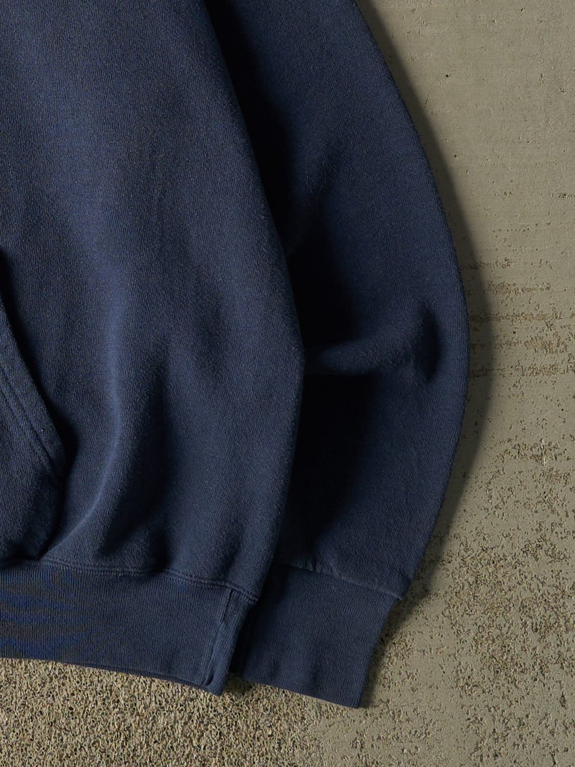Vintage 90s Navy Blue New England Patriots Hoodie (L)