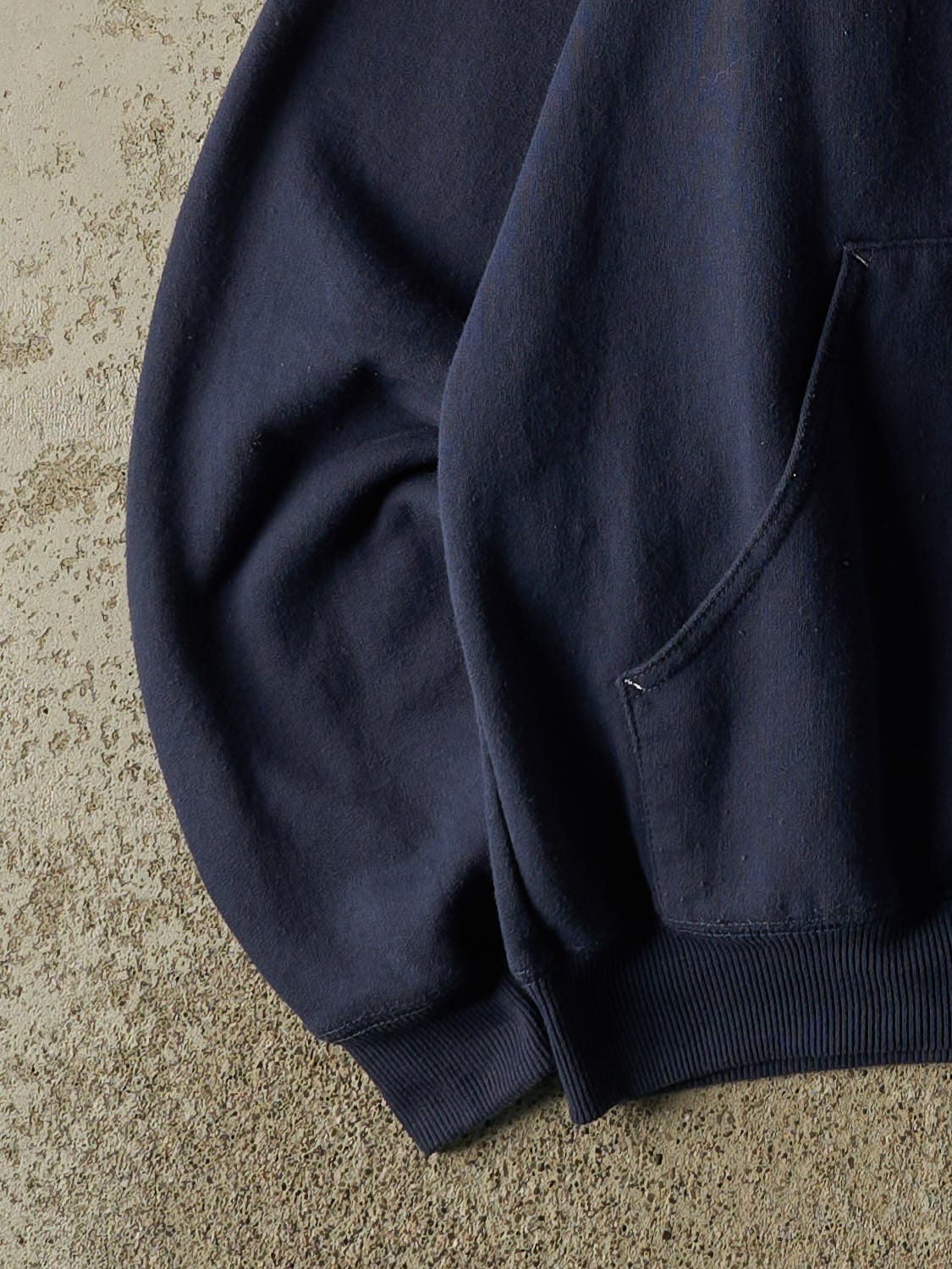 Vintage Y2K Navy Blue Reebok Hoodie (L/XL)