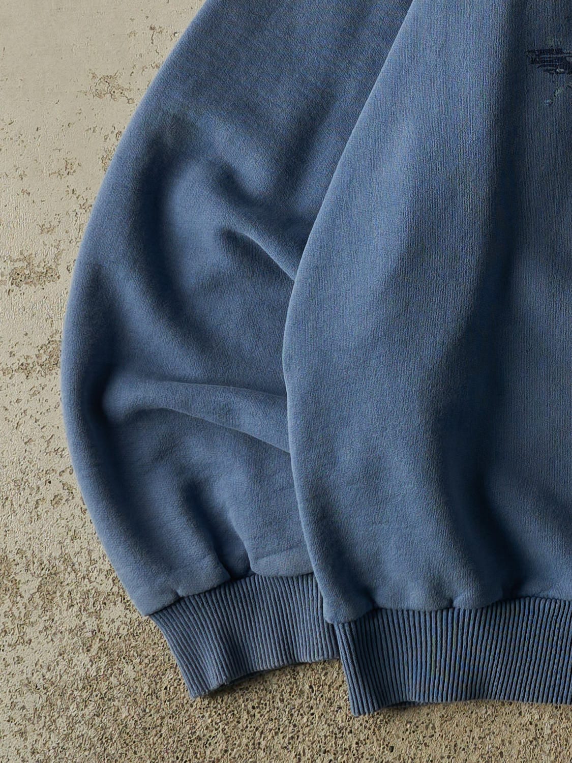 Vintage Y2K Blue Wind River Fish Crewneck (XL)