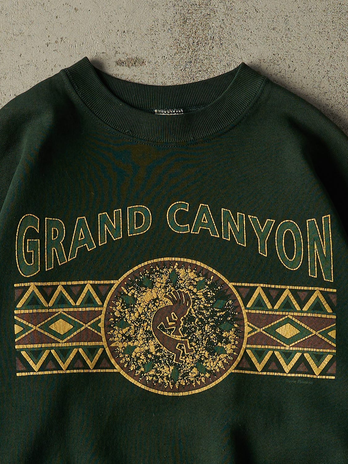 Vintage 90s Green Grand Canyon Crewneck (M/L)