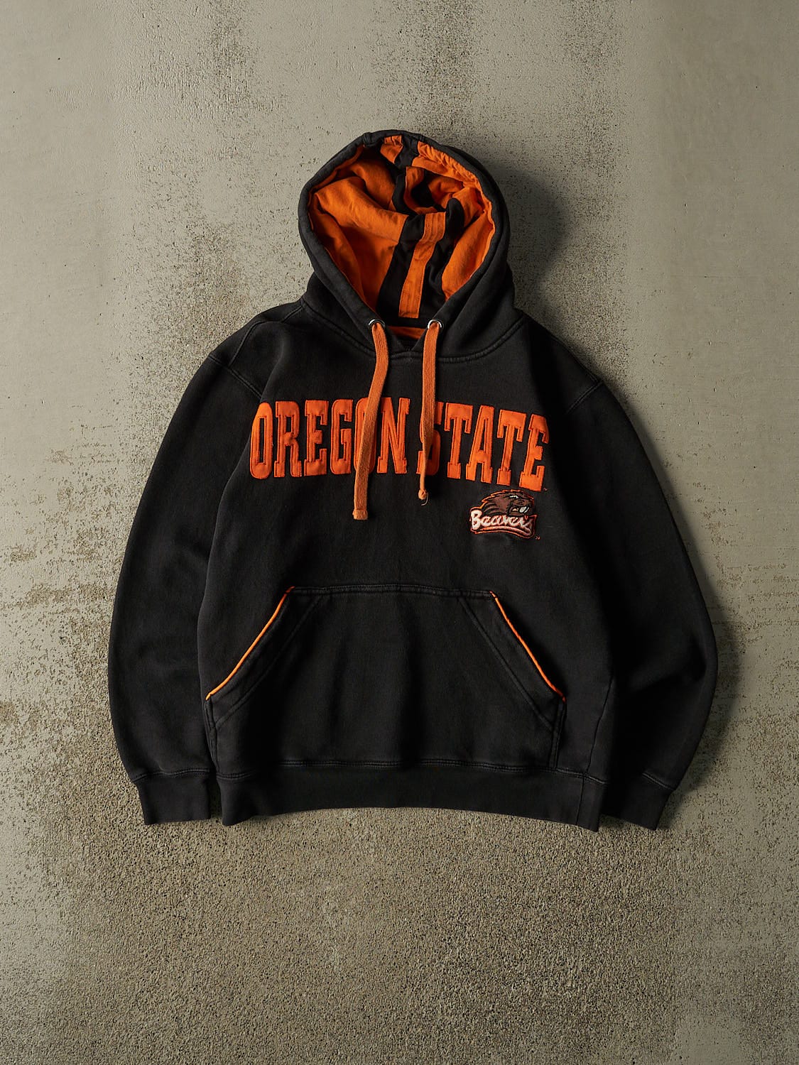 Vintage Y2K Black Oregon State University Hoodie (XS)