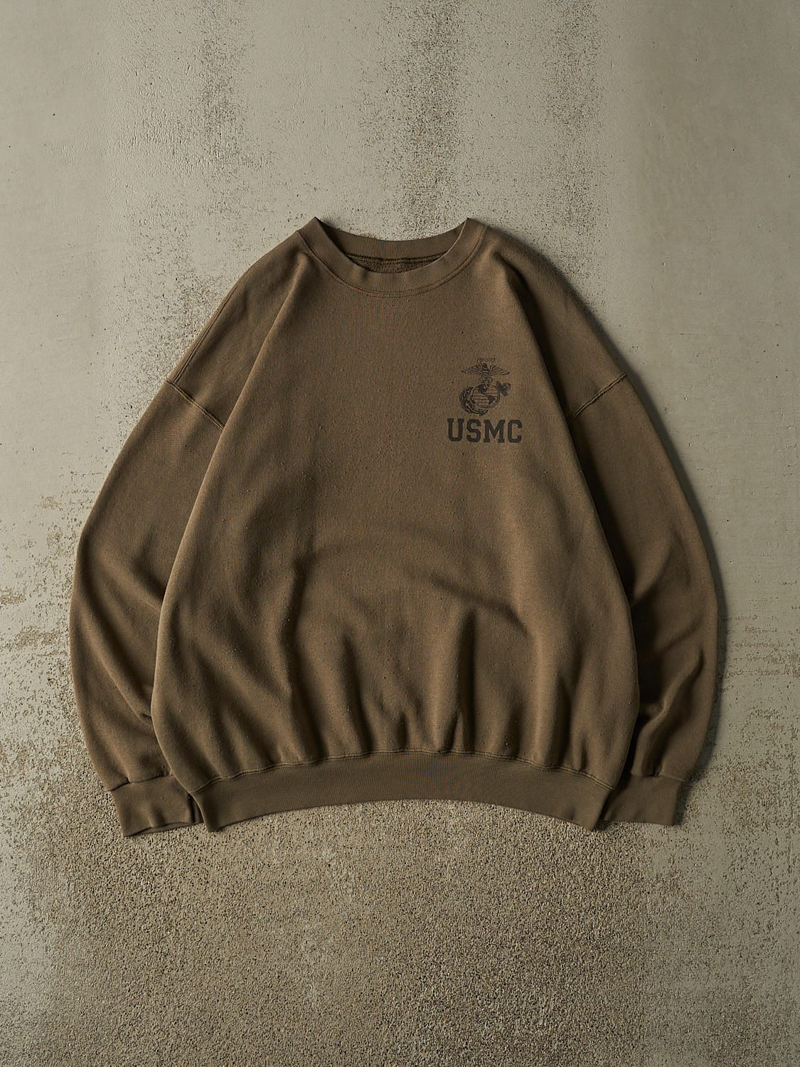 Vintage 90s Green USMC Crewneck (XL)