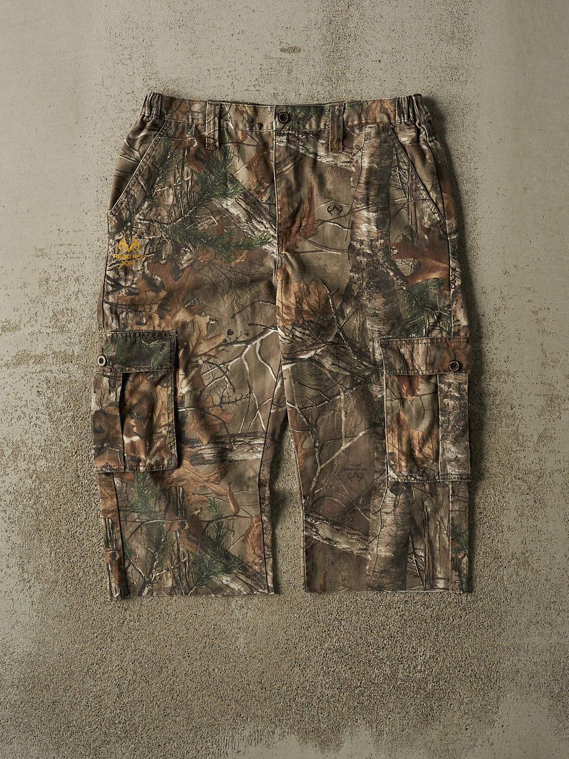 Vintage Y2K Camo Realtree Cargo 3/4 Pant (34x19)