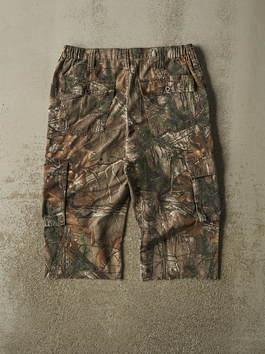Vintage Y2K Camo Realtree Cargo 3/4 Pant (34x19)