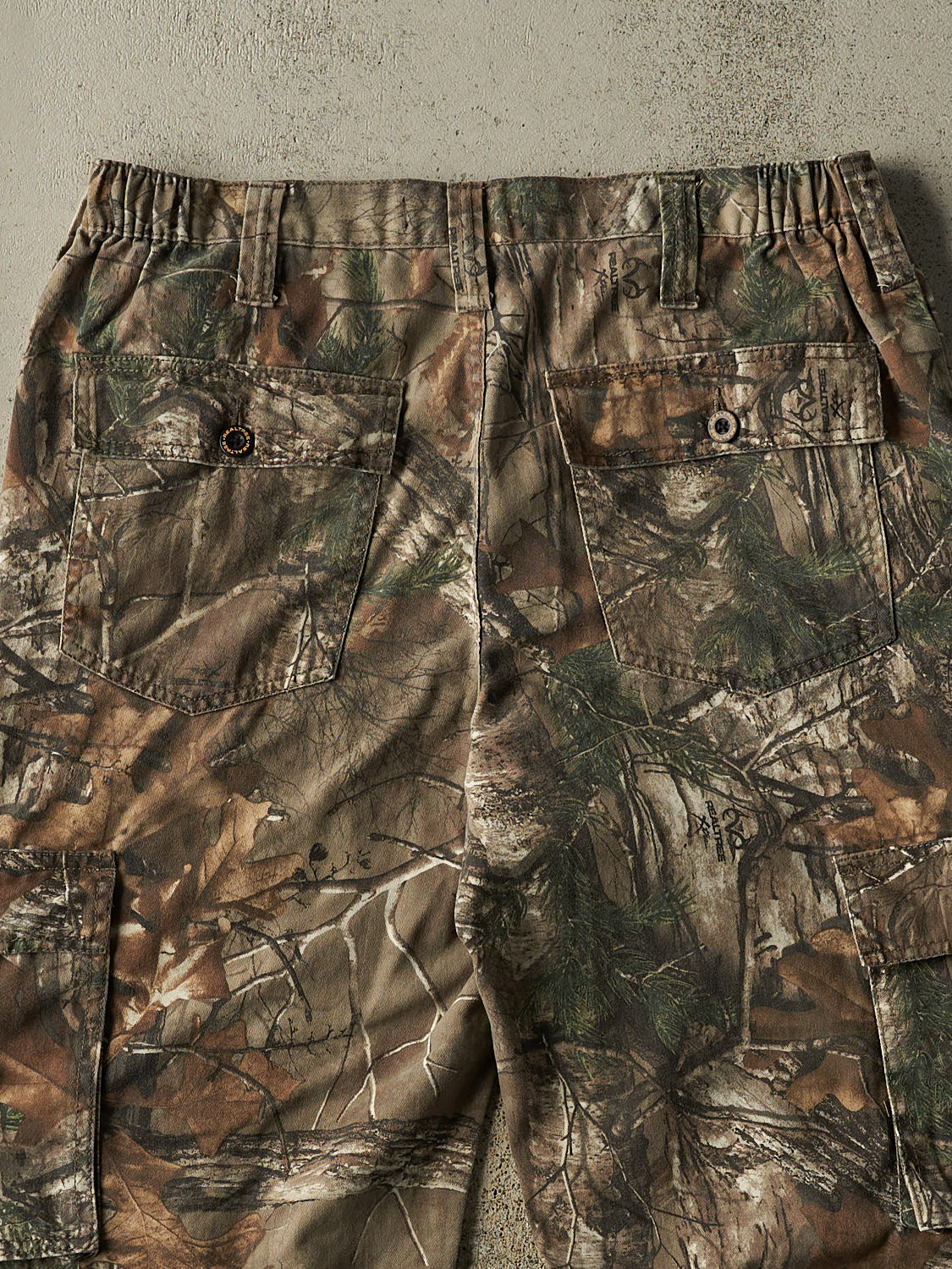 Vintage Y2K Camo Realtree Cargo 3/4 Pant (34x19)